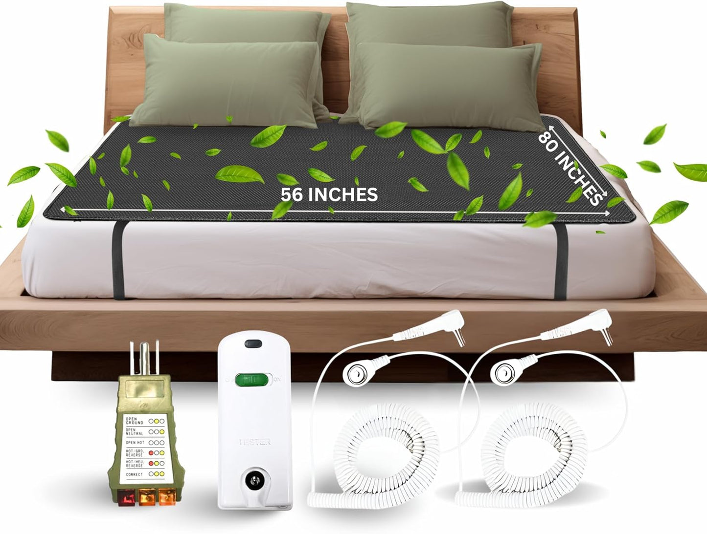 Grounding Mattress Cover Pad