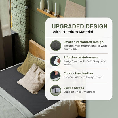 Grounding Mattress Cover Pad